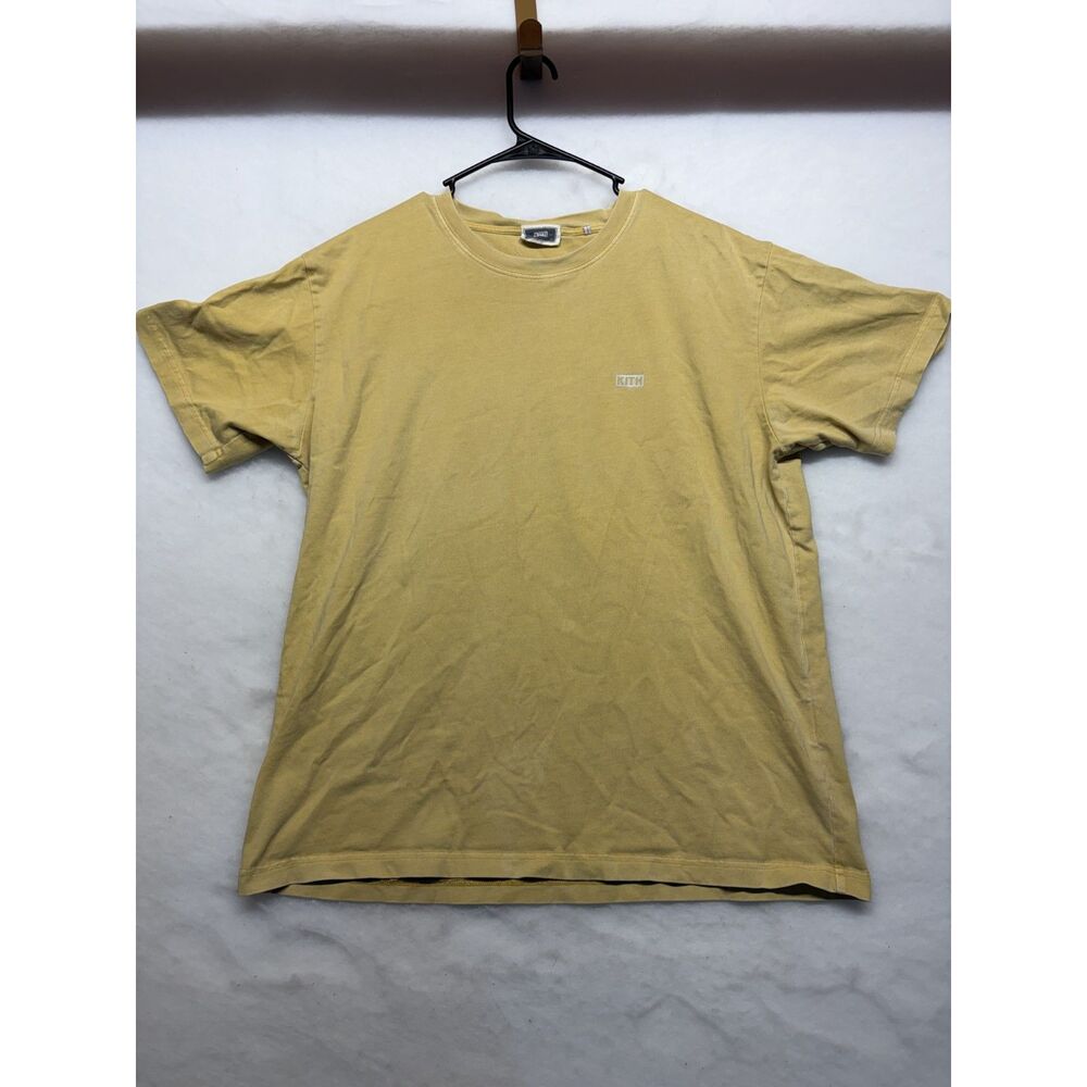 KITH LAX Tee in glad (gold/yellow) xl crewneck t shirt! 100% cotton
